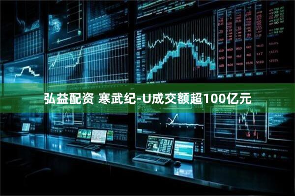 弘益配资 寒武纪-U成交额超100亿元