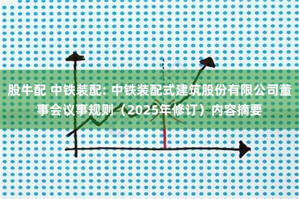 股牛配 中铁装配: 中铁装配式建筑股份有限公司董事会议事规则（2025年修订）内容摘要